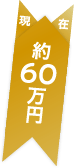 現在：約60万円